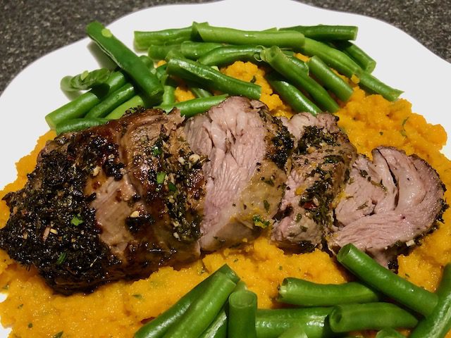 Butterflied Lamb with Chimichurri